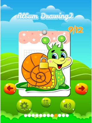 Animal Coloring Book Game for kid 2 to 7 years old screenshot