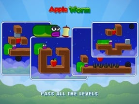 Apple Worm: Logic Puzzle Image