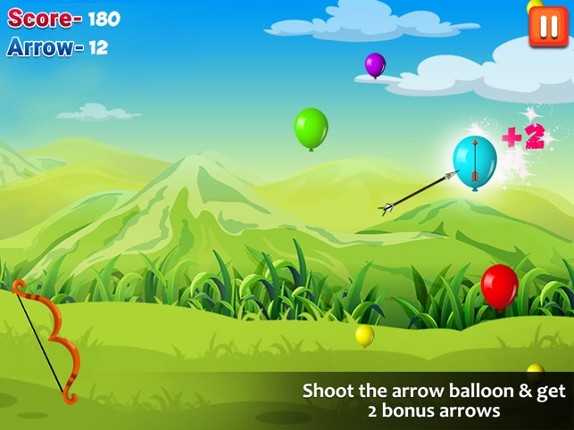 Balloon Shooting - Bow &amp; Arrow screenshot