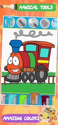 Best coloring book: Cars screenshot