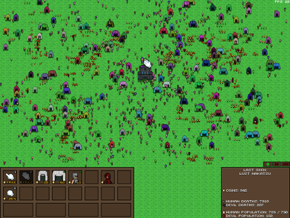 Breed Humans - then kill them all. screenshot