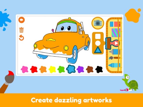 Car City - Kids Coloring Book screenshot