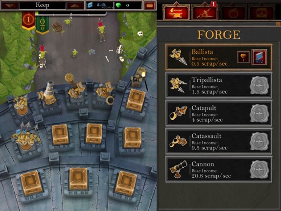 Castle Fusion Idle Clicker screenshot