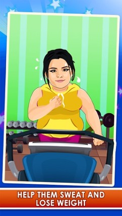 Celebrity Fit Race - running salon & fat jump-ing games! screenshot