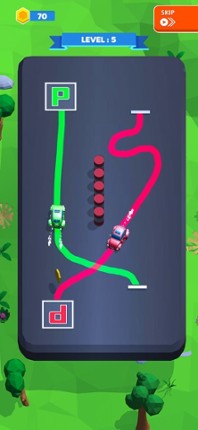 Draw n Park 3D : Parking Game screenshot