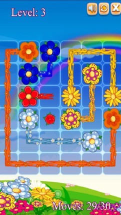 Flowers Connect Puzzle screenshot