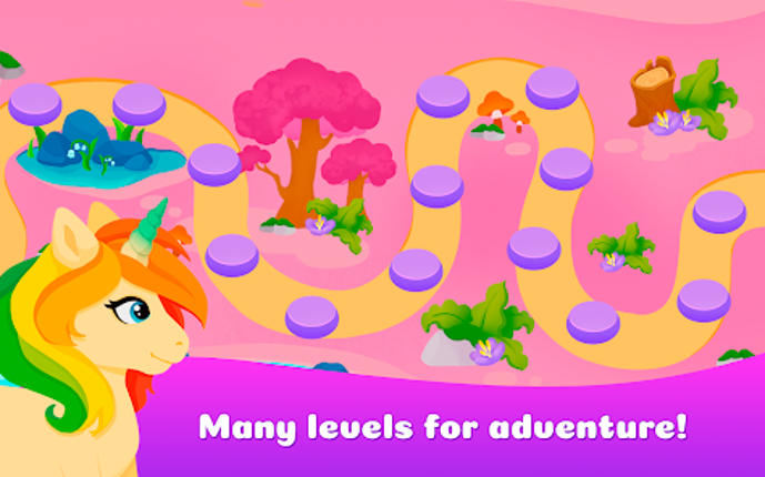 Unicorn Run Kids Games 0+ screenshot