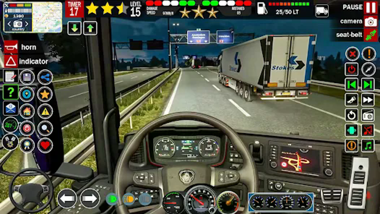 Euro Truck: Army Truck Driving Image