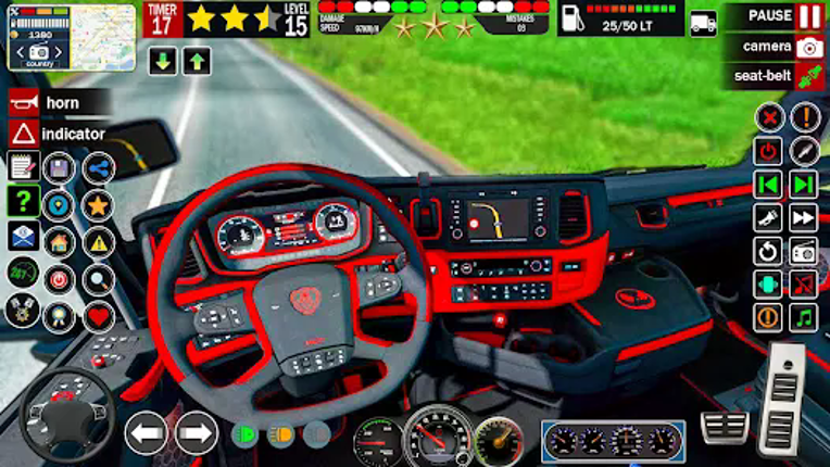 Euro Truck: Army Truck Driving screenshot