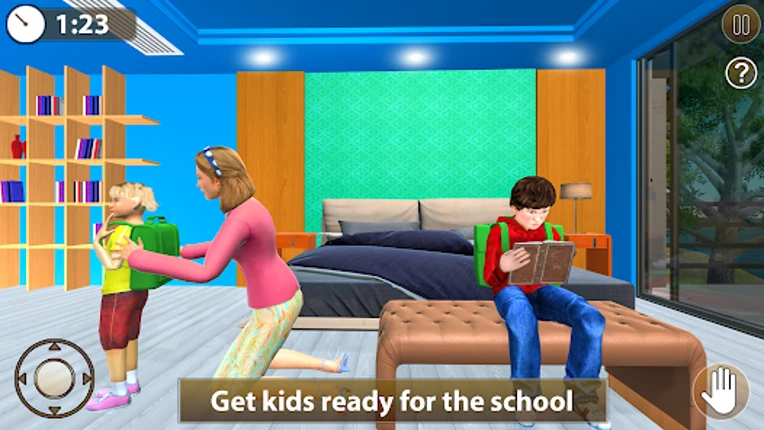 Family Simulator Baby Games 3D Image