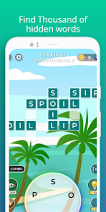 Connect Words Game Play screenshot