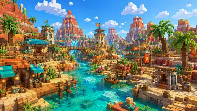 Voxel Sandbox: Craft & Build Image