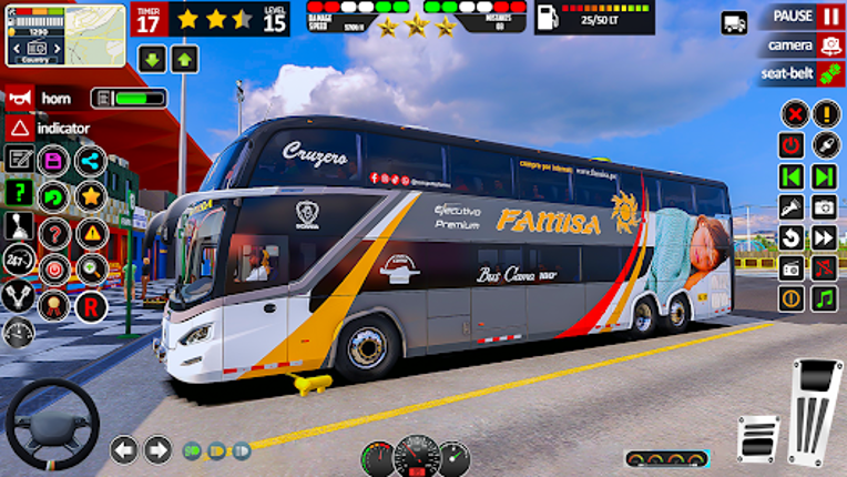 Offline Bus Game Bus Simulator screenshot
