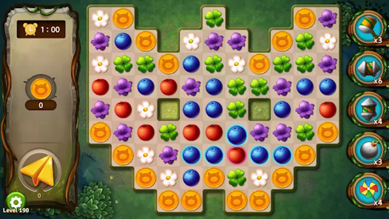 Match 3 Games - Forest Puzzle screenshot