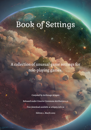 Book of Settings Image