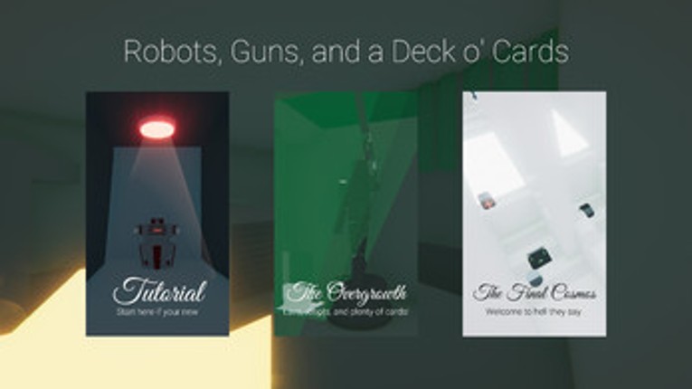 Robots, Guns, and a Deck o' Cards screenshot