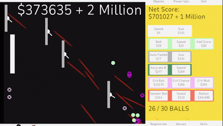 Idle PONG screenshot
