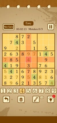 Logic Sudoku screenshot