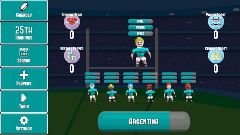 MINI Rugby: World Tour screenshot