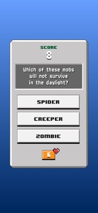 Quiz for Minecraft! screenshot