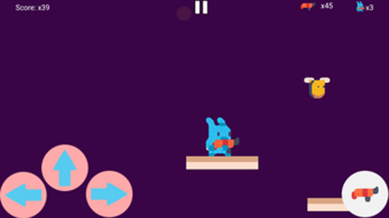 Shooter Rabbit 2D online Image