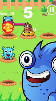 Whack An Alien Mole Invader - Smash The Cute Miner Invaders From Mars! screenshot