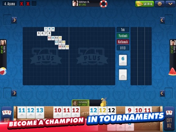 101 Okey Plus Rummy Board Game Image