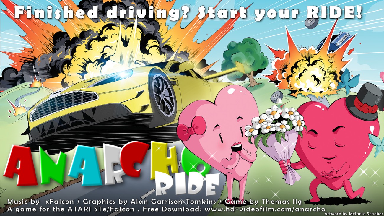 Games like ANARCHO Ride - ATARI STe/Falcon (2016)