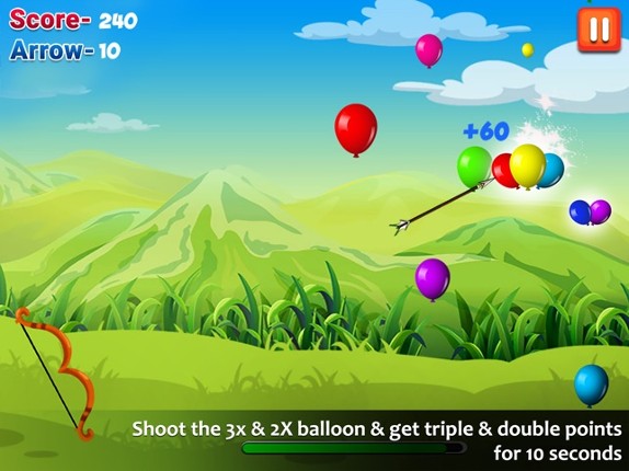 Balloon Shooting - Bow &amp; Arrow Image