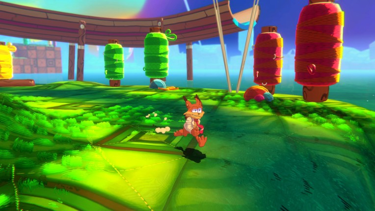 Bubsy 4D screenshot