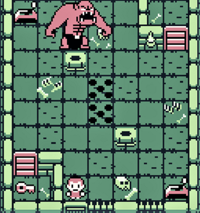 CASTLE of TERROR GameBoy by PCNONOGames screenshot