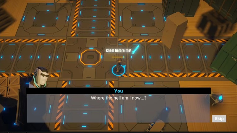CODE: BLUE screenshot