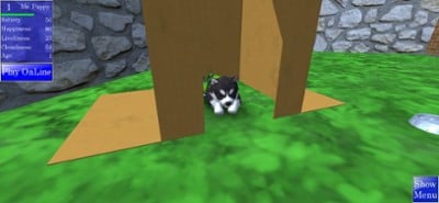 Cute Pocket Puppy 3D Image