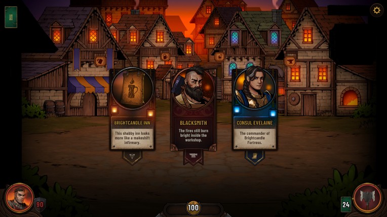 Dawncaster | The RPG Cardventure screenshot