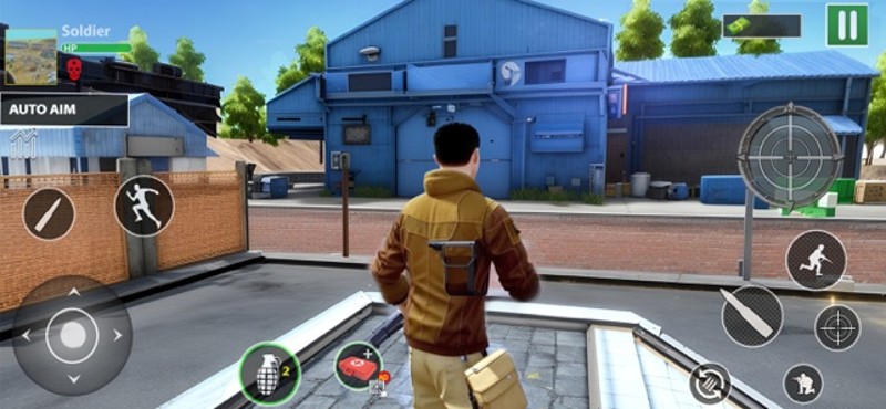 Firing Commando Fire Battle 3D Image