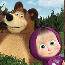 Masha and the Bear Educational Image