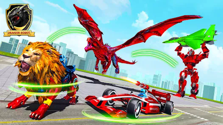 Dragon Robot - Car Robot Game Image