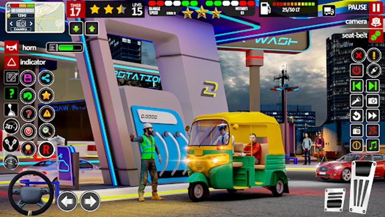 TukTuk Rickshaw Driving Games Image