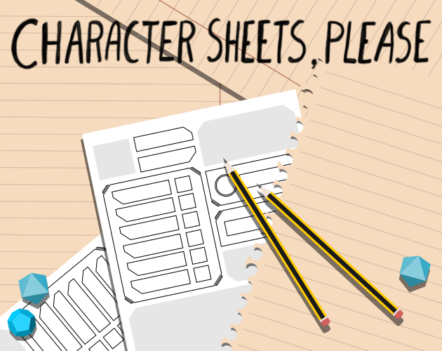 Games like Character Sheets, Please