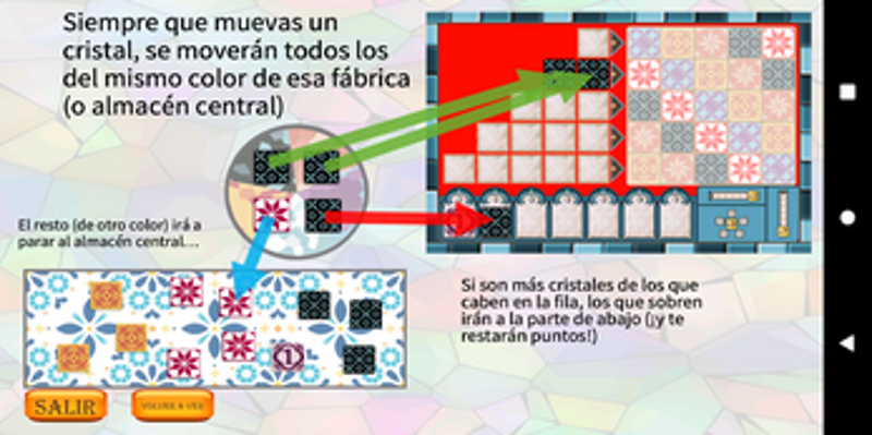 Cristales Juego de Mesa screenshot