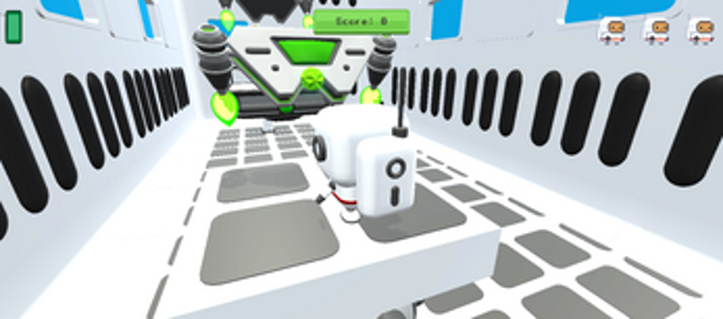 Spaceship Astronauts 3D screenshot