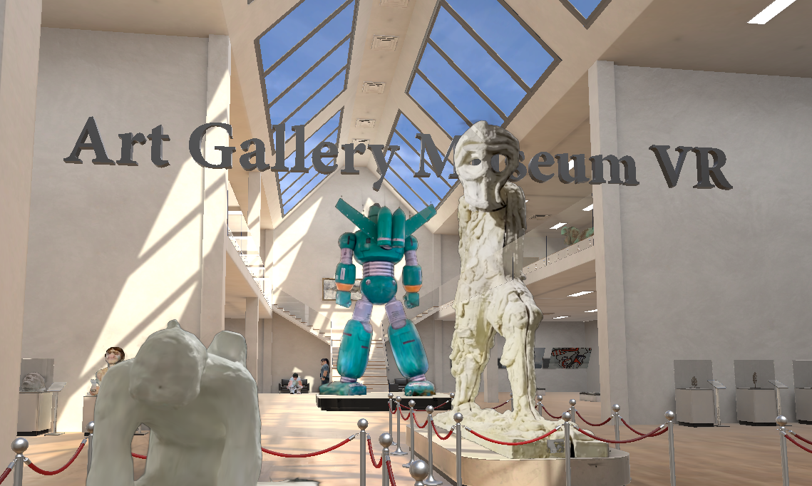 Games like Demo for Art Gallery Museum VR Using 3DGS