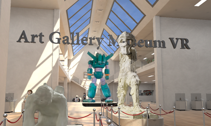 Demo for Art Gallery Museum VR Using 3DGS Game Cover