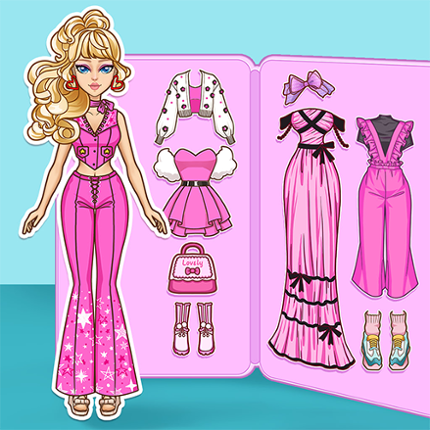 DIY Paper Doll Dress Up Image