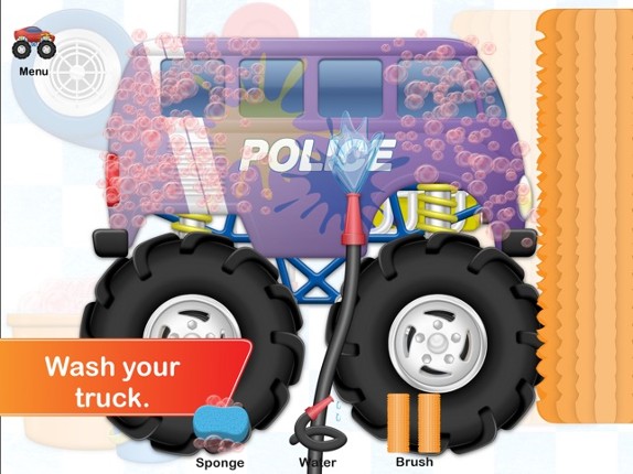 Monster Truck Doodle Image