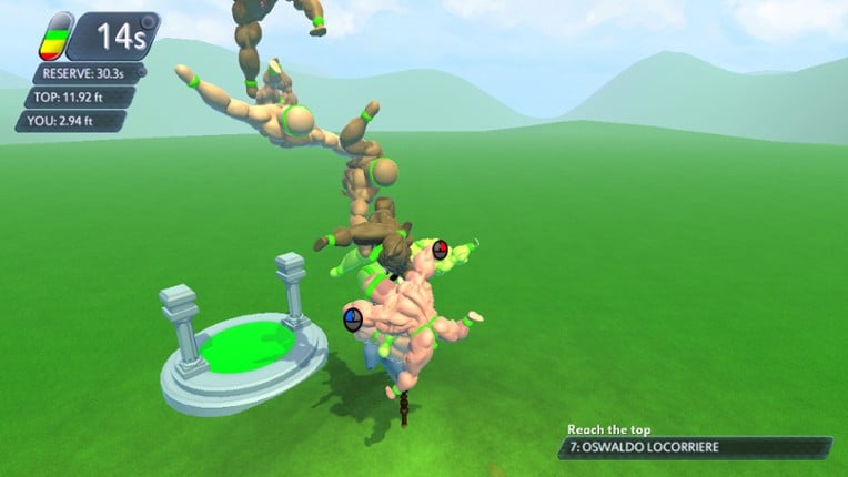Mount Your Friends 3D: A Hard Man is Good to Climb screenshot