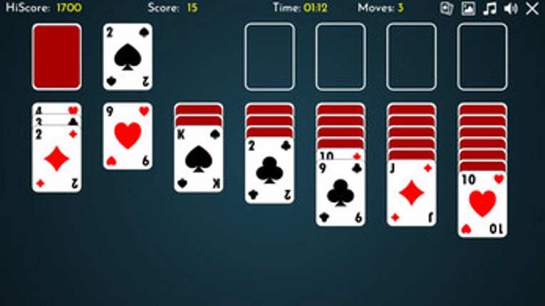 Neon Orbis' Solitaire Image