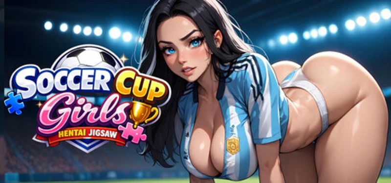 Soccer Cup Girls – Hentai Jigsaw Image