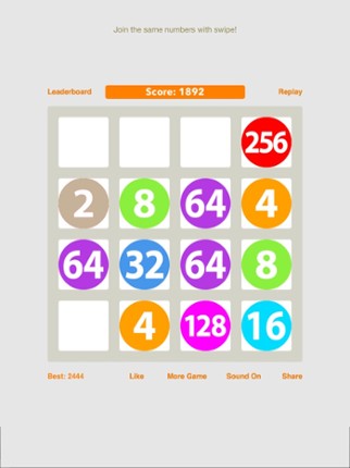 2048 for iOS 10 Image