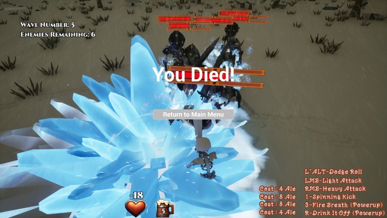 Alebound screenshot